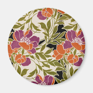 Art Nouveau patroon 3 Magneet