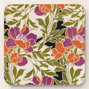 Art Nouveau patroon #3 Onderzetter