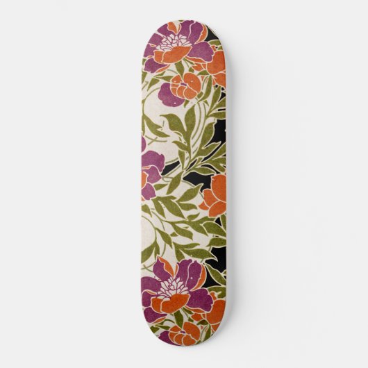 Art Nouveau patroon 3 Skateboard (Voorkant)