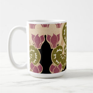 Art Nouveau patroon #4 Koffiemok