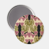 Art Nouveau patroon #4 Magneet (Voorkant / Achterkant)