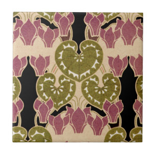 Art Nouveau patroon #4 Tegeltje