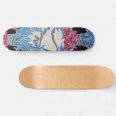 Art Nouveau patroon 6 Persoonlijk Skateboard (Horizontaal)