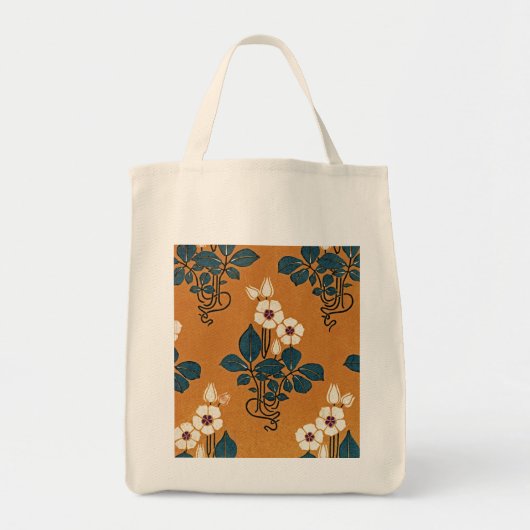 Art Nouveau patroon 7 Tote Bag (Voorkant)