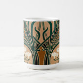 Art Nouveau patroon #9 Koffiemok (Center)