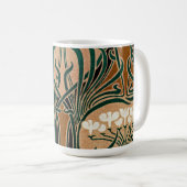 Art Nouveau patroon #9 Koffiemok (Voorkant rechts)