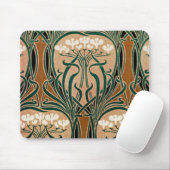 Art Nouveau patroon #9 Muismat (Met muis)