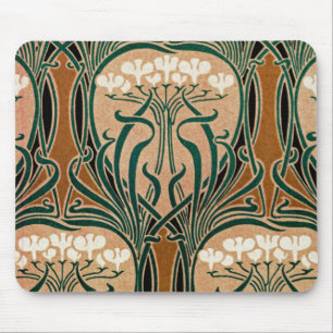 Art Nouveau patroon #9 Muismat