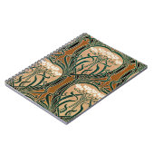 Art Nouveau patroon #9 Notitieboek (Linkerzijde)