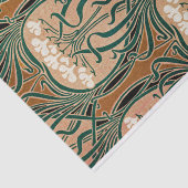 Art Nouveau patroon #9 Tissuepapier (Detail)