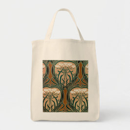 Art Nouveau patroon #9 Tote Bag