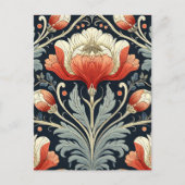 Art Nouveau Patroon Briefkaart (Voorkant)