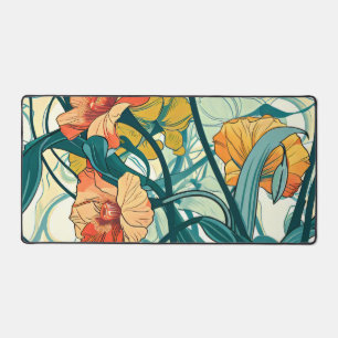 Art Nouveau-patroon Bureaumat