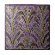Art Nouveau patroon keramiek tegel