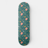 Art Nouveau Patroon Persoonlijk Skateboard (Voorkant)