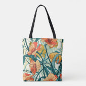 Art Nouveau Patroon Tote Bag (Achterkant)