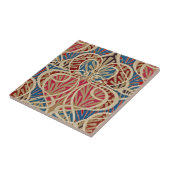 Art Nouveau Pattern #10 in Emporio Moffa Tegeltje (Zijkant)