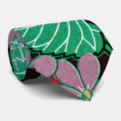 Art Nouveau Pattern #12 in Emporio Moffa Stropdas (Opgerold)