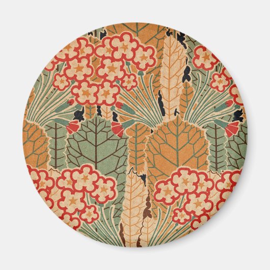 Art Nouveau Pattern #1 op Emporio Moffa Magneet (Voorkant)