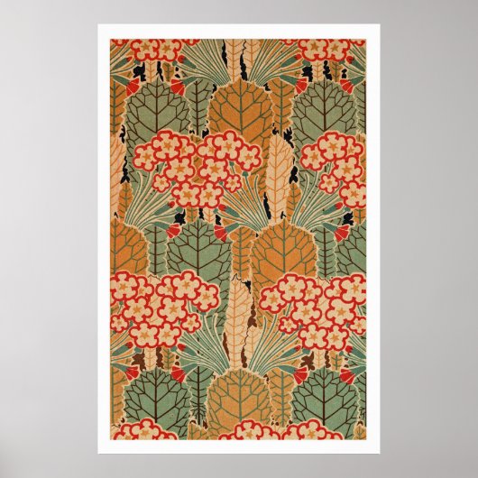 Art Nouveau Pattern #1 op Emporio Moffa Poster (Voorkant)