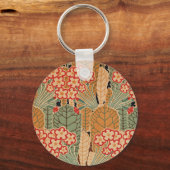 Art Nouveau Pattern #1 op Emporio Moffa Sleutelhanger (Voorkant)