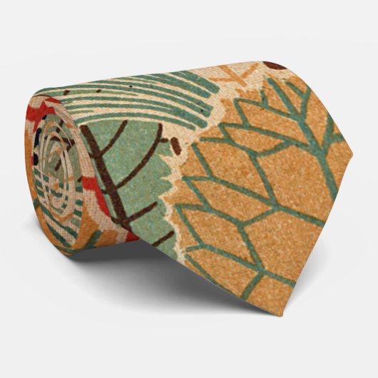 Art Nouveau Pattern #1 op Emporio Moffa Stropdas (Opgerold)