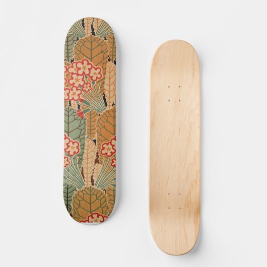 Art Nouveau Pattern #1 Skateboard (Voorkant)