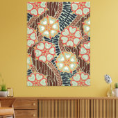 Art Nouveau Pattern #2 op Emporio Moffa Canvas Afdruk (Insitu (Woonkamer))