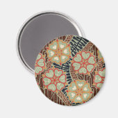 Art Nouveau Pattern #2 op Emporio Moffa Magneet (Voorkant / Achterkant)