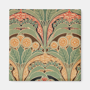 Art Nouveau Pattern #3 Magneet