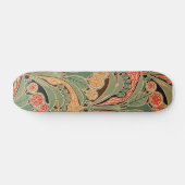 Art Nouveau Pattern #3 op Emporio Moffa Skateboard (Horizontaal)