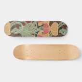 Art Nouveau Pattern #4 op Emporio Moffa Persoonlijk Skateboard (Horizontaal)