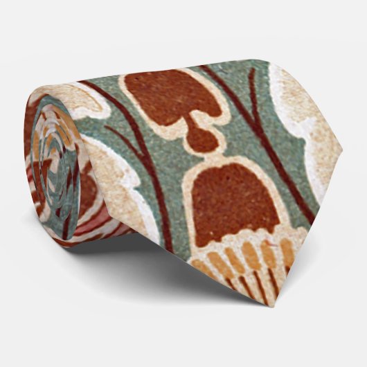 Art Nouveau Pattern #6 op Emporio Moffa Stropdas (Opgerold)