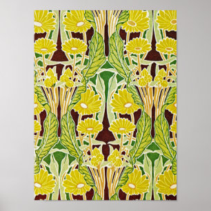 Art Nouveau Pattern #7 in Emporio Moffa Poster