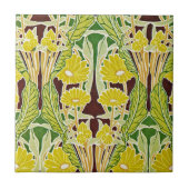 Art Nouveau Pattern #7 in Emporio Moffa Tegeltje (Voorkant)
