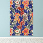 Art Nouveau Pattern #8 in Emporio Moffa Canvas Afdruk (Insitu (Houten vloer))