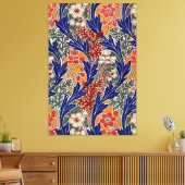 Art Nouveau Pattern #8 in Emporio Moffa Canvas Afdruk (Insitu (Woonkamer))