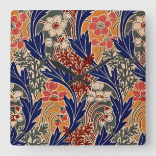 Art Nouveau Pattern #8 in Emporio Moffa Vierkante Klok