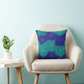 Art Nouveau Pattern  Kussen (Stoel)