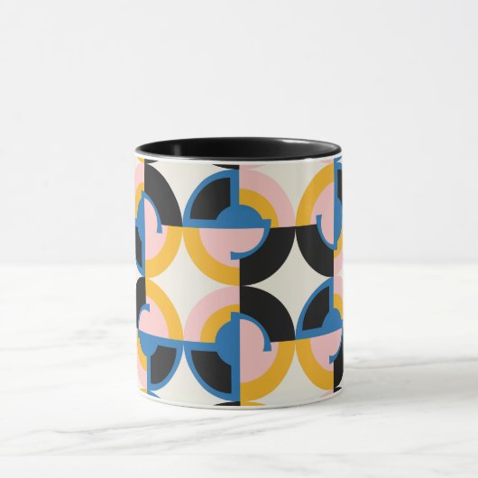 Art Nouveau Pattern Mok (Midden)