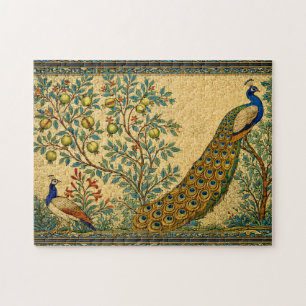 Art Nouveau Pauw Botanische Illustratie  Legpuzzel