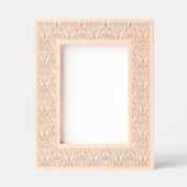 Art Nouveau Pauw Veren Patroon Gegraveerde Lijstjes (Voorkant)