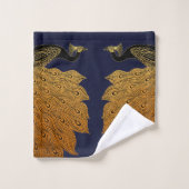 Art Nouveau Pauw Will Bradley Bad Handdoek (Wasdoekje)