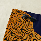 Art Nouveau Pauw Will Bradley Strandlaken (In situ)