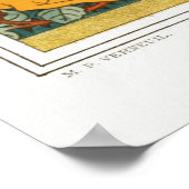 Art nouveau peace animals grapevines verneuil poster (Hoek)