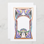 Art nouveau peace-design (Voorkant / Achterkant)