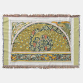 Art nouveau peace ock grapevines verneuil deken (Voorkant)