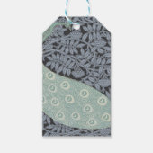 Art Nouveau Peacock Classic Bird Cadeaulabel (Voorkant)