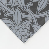 Art Nouveau Peacock Classic  Bird Fleece Deken (Hoek)