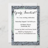 Art Nouveau Peacock Classic  Bird Kaart (Voorkant)